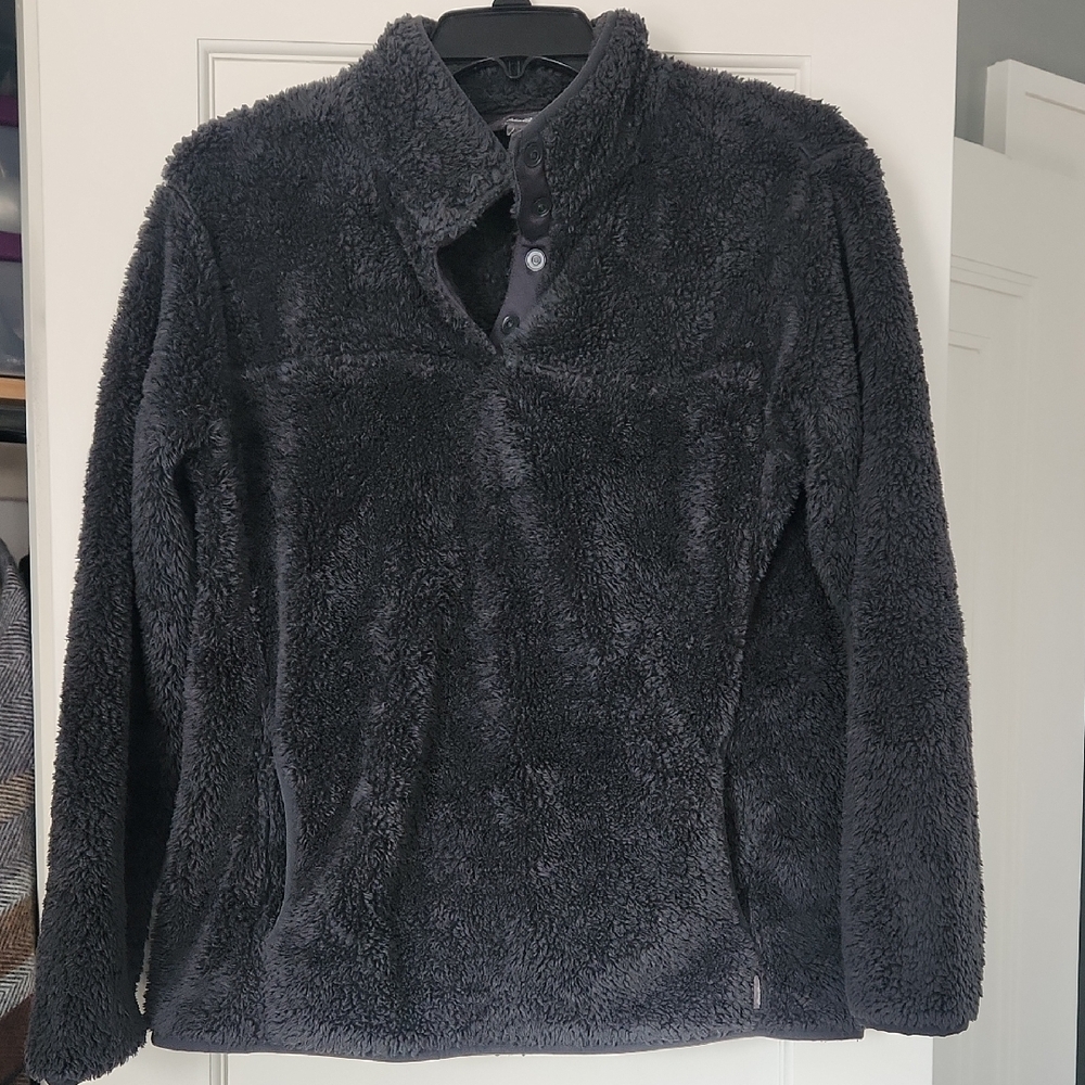 Eddie Bauer cozy fleece pullover